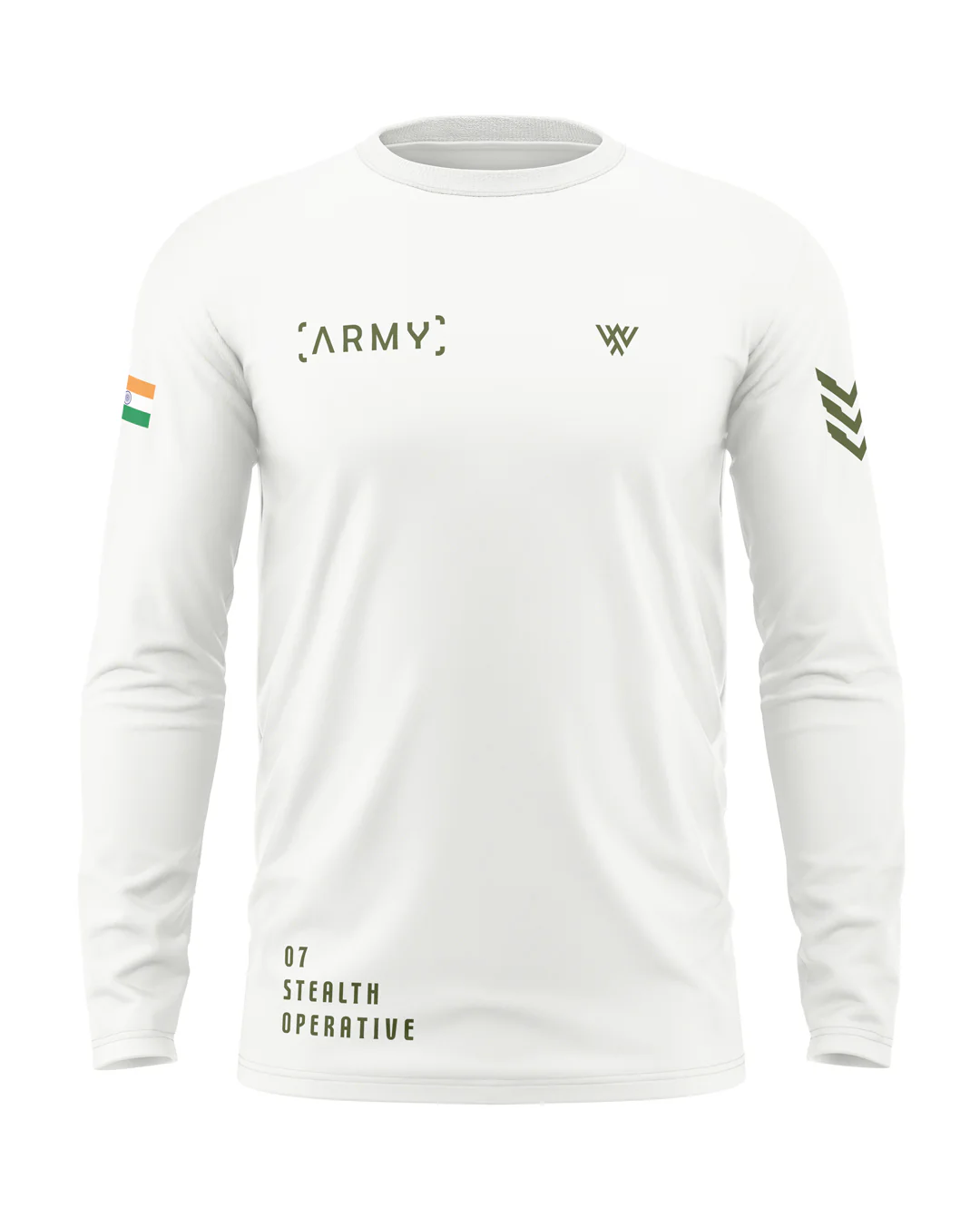 07 Stealth Cotton Full Sleeve T-shirt
