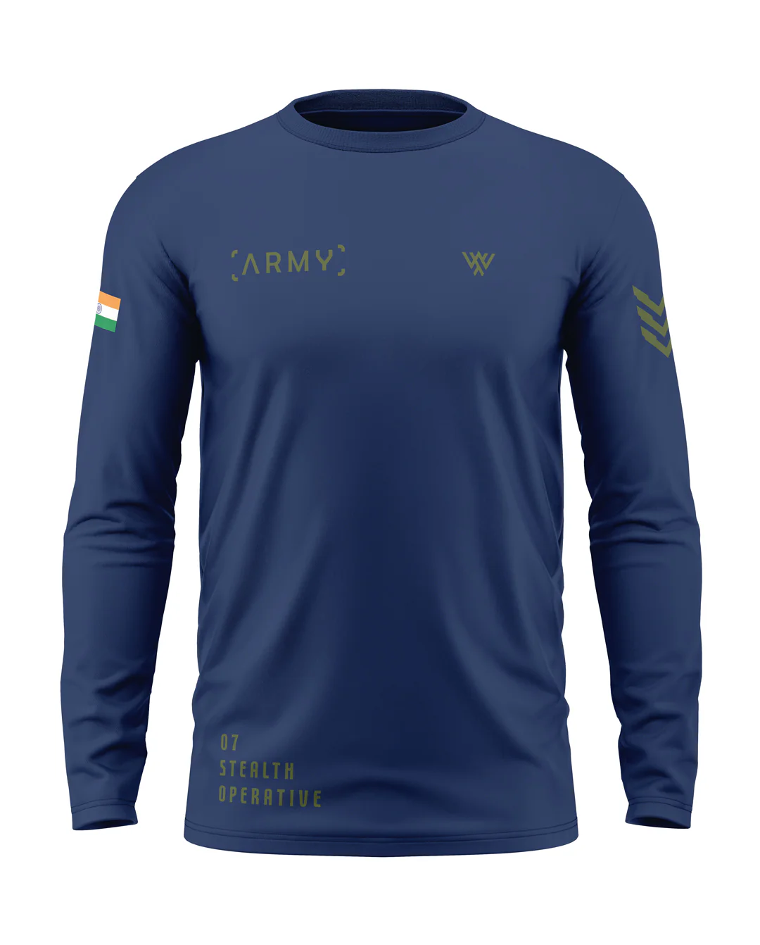 07 Stealth Cotton Full Sleeve T-shirt - Image 3