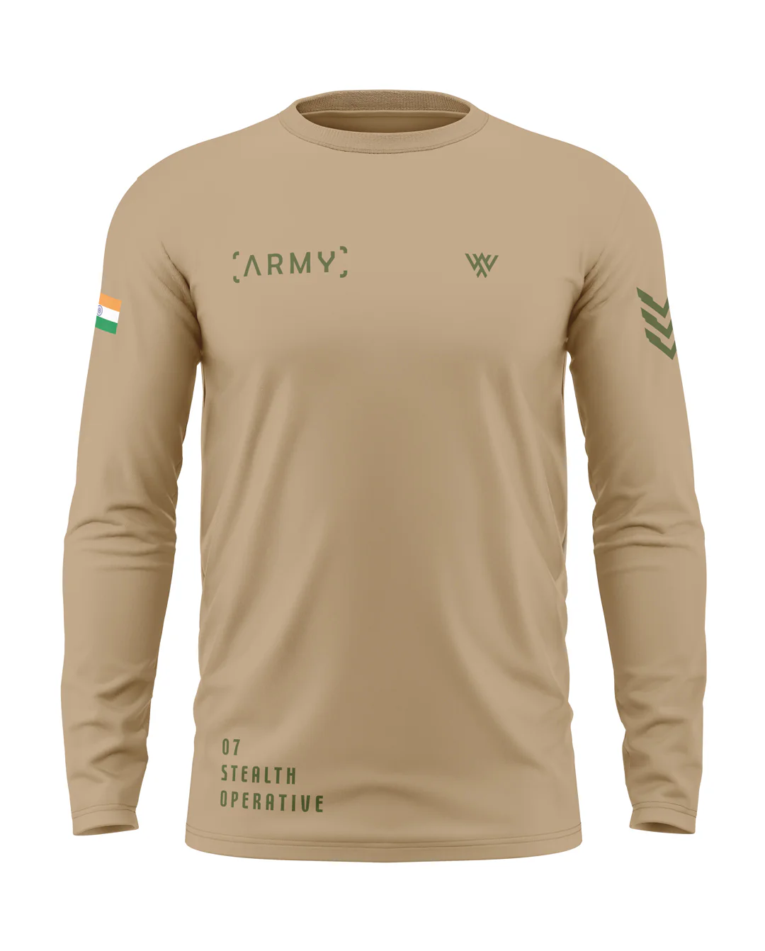 07 Stealth Cotton Full Sleeve T-shirt - Image 4