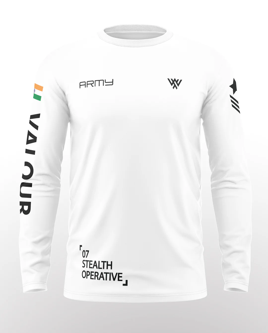 07 Stealth Operative Soft Cotton Full Sleeve T-shirt