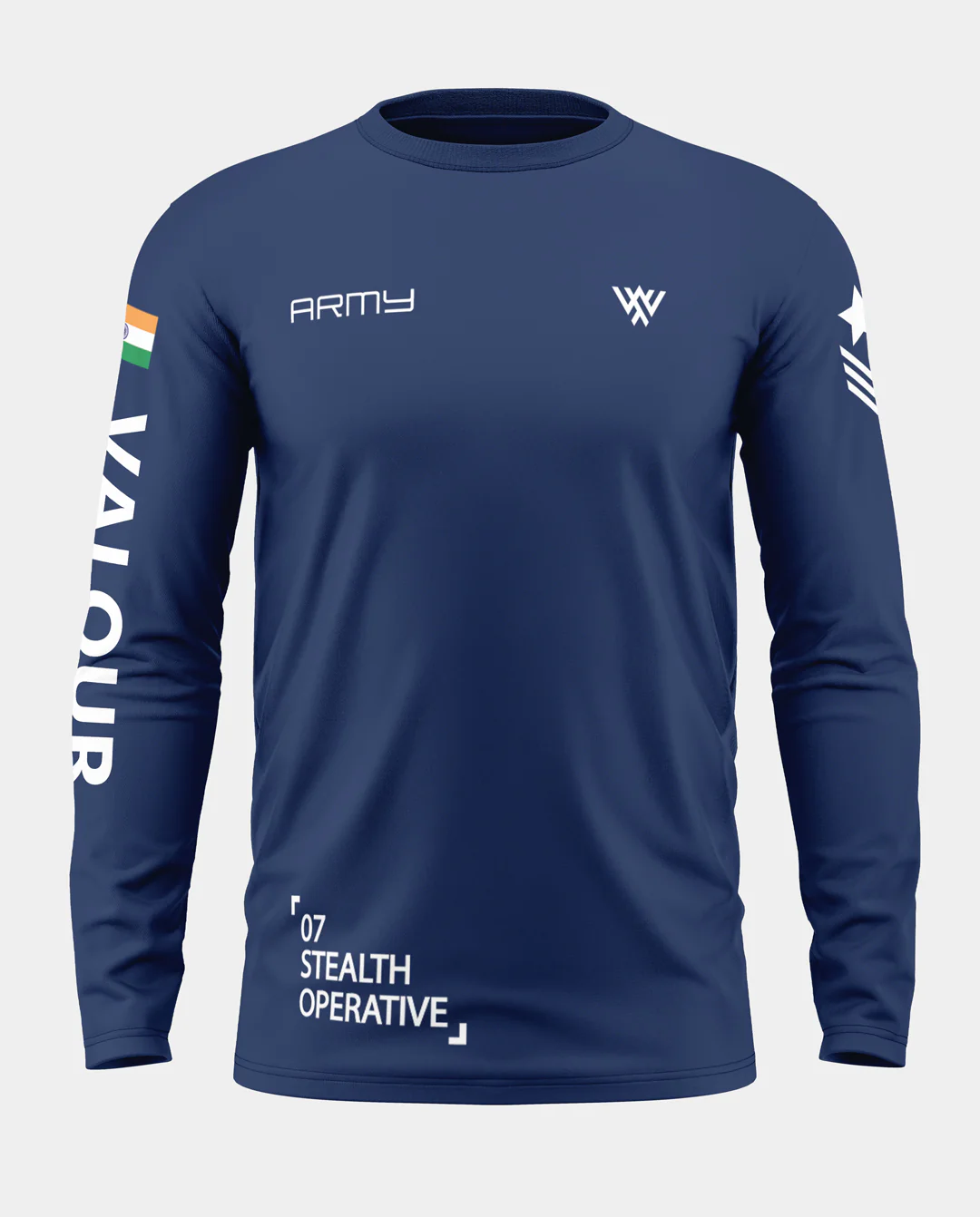 07 Stealth Operative Soft Cotton Full Sleeve T-shirt - Image 4