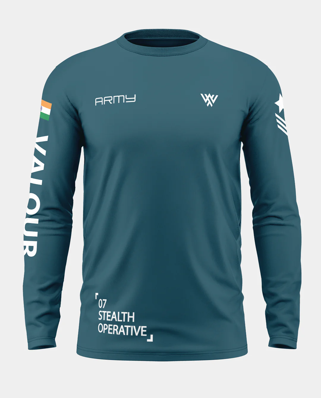07 Stealth Operative Soft Cotton Full Sleeve T-shirt - Image 6