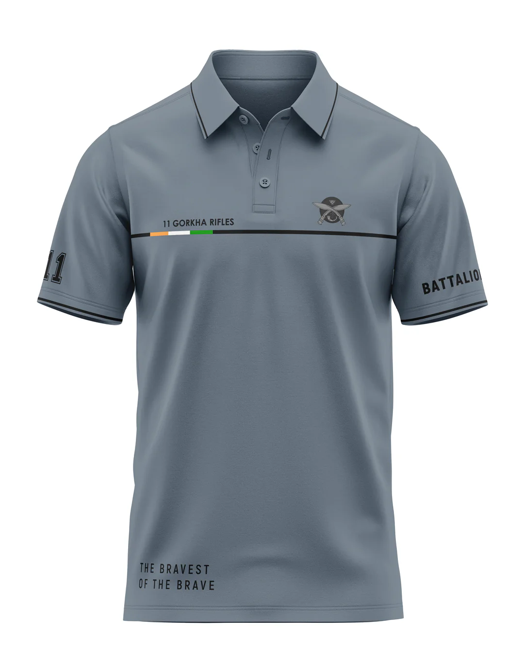 11th Gorkha Riflis Prime Polo T-Shirt - Image 3