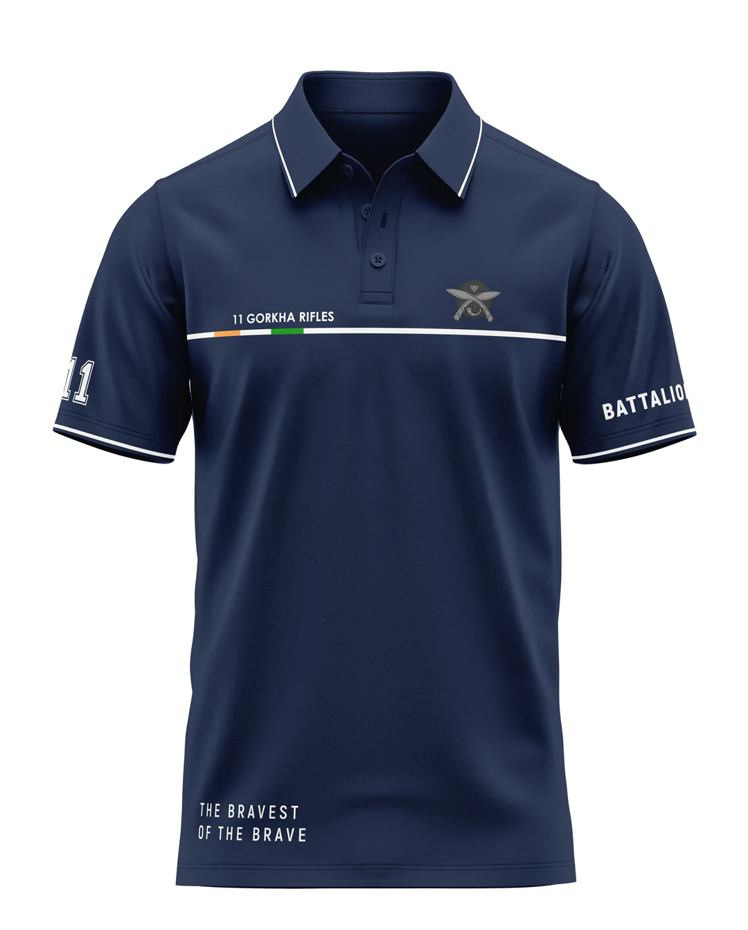 11th Gorkha Riflis Prime Polo T-Shirt - Image 4