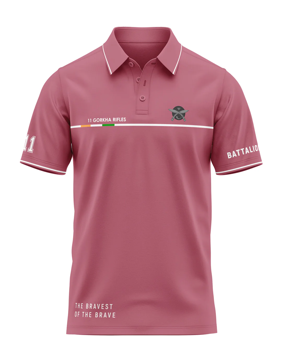 11th Gorkha Riflis Prime Polo T-Shirt - Image 5