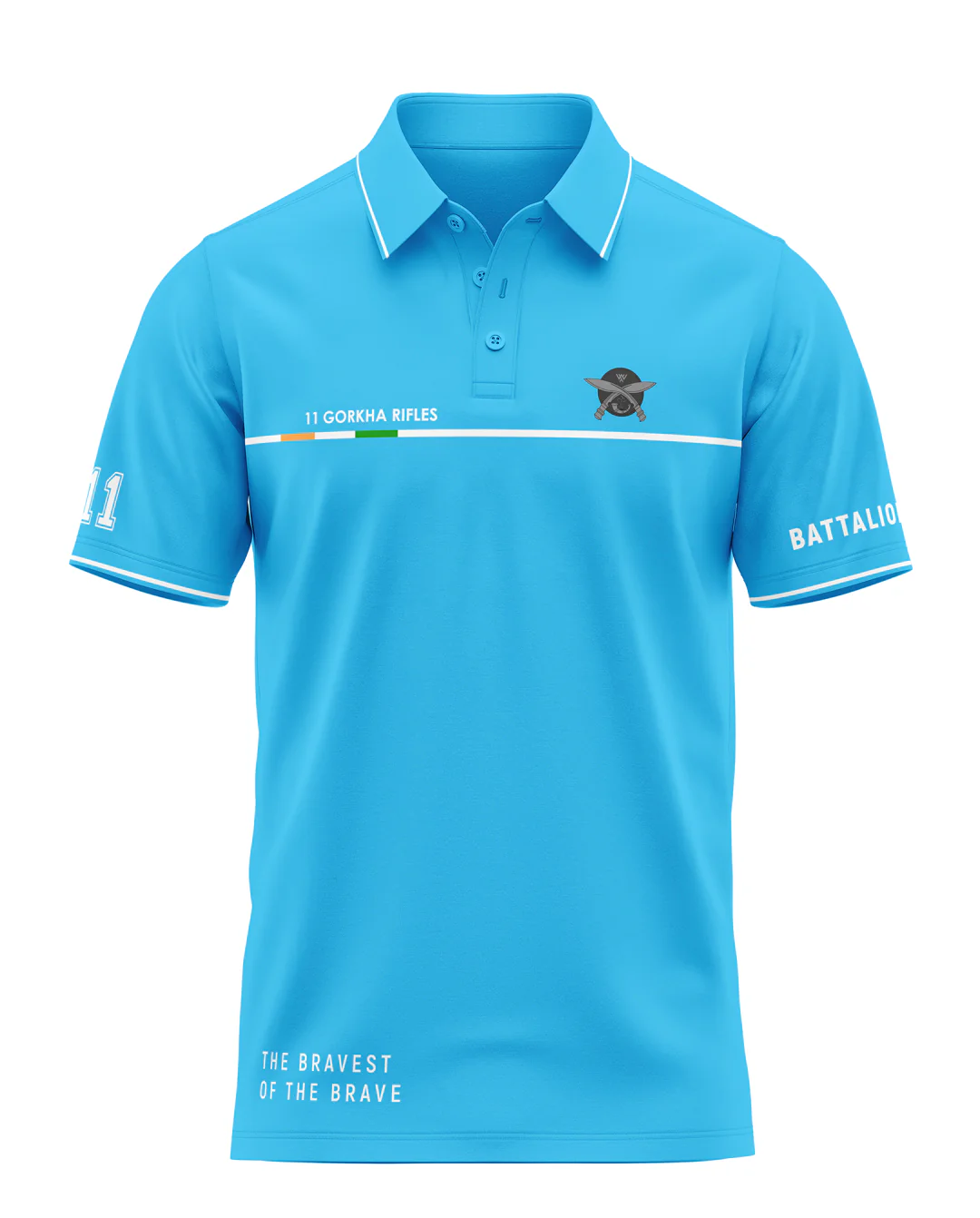11th Gorkha Riflis Prime Polo T-Shirt - Image 6