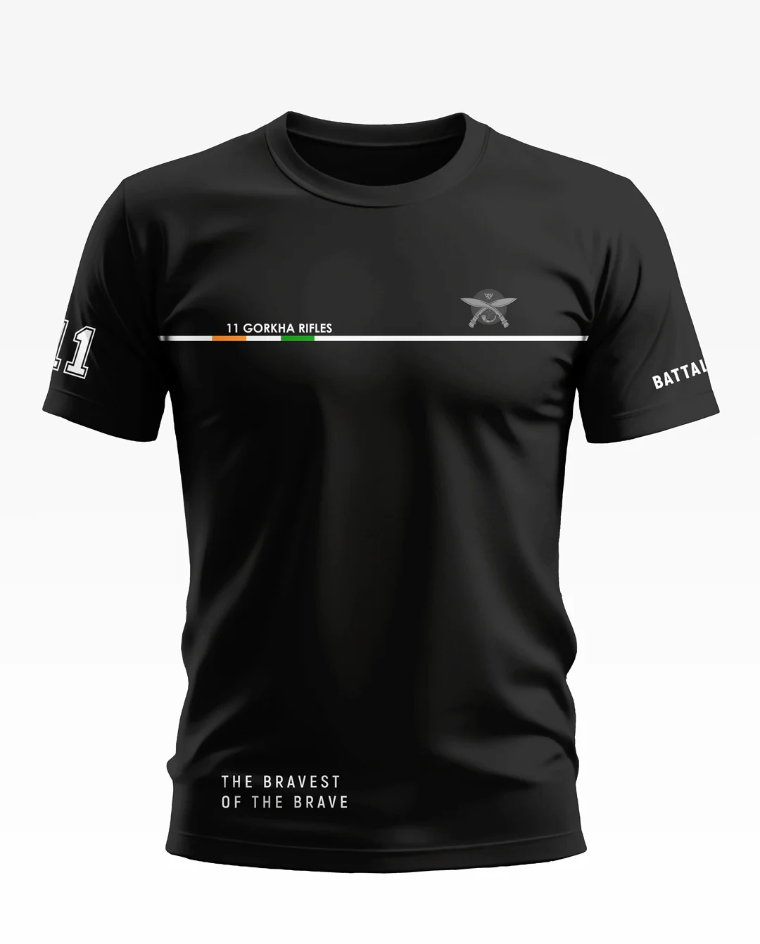 11th Gorkha Riflis Soft Cotton T-shirt