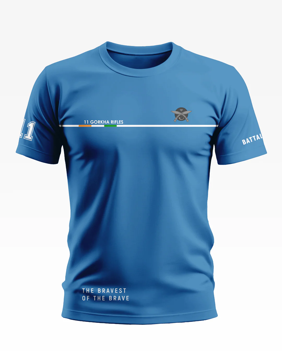 11th Gorkha Riflis Soft Cotton T-shirt - Image 2