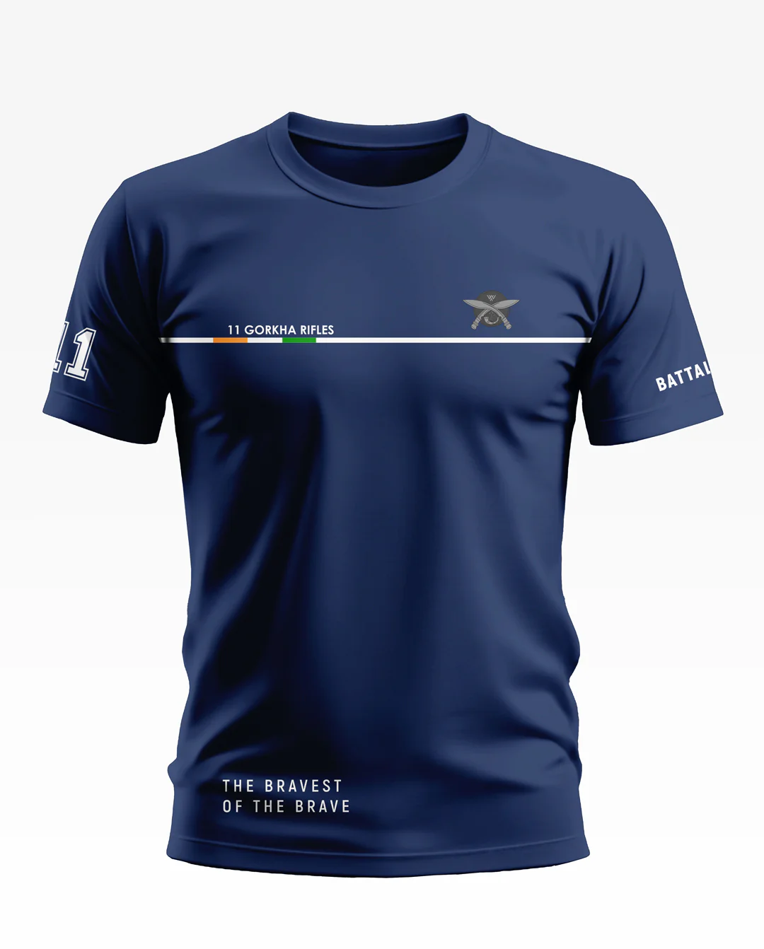 11th Gorkha Riflis Soft Cotton T-shirt - Image 4