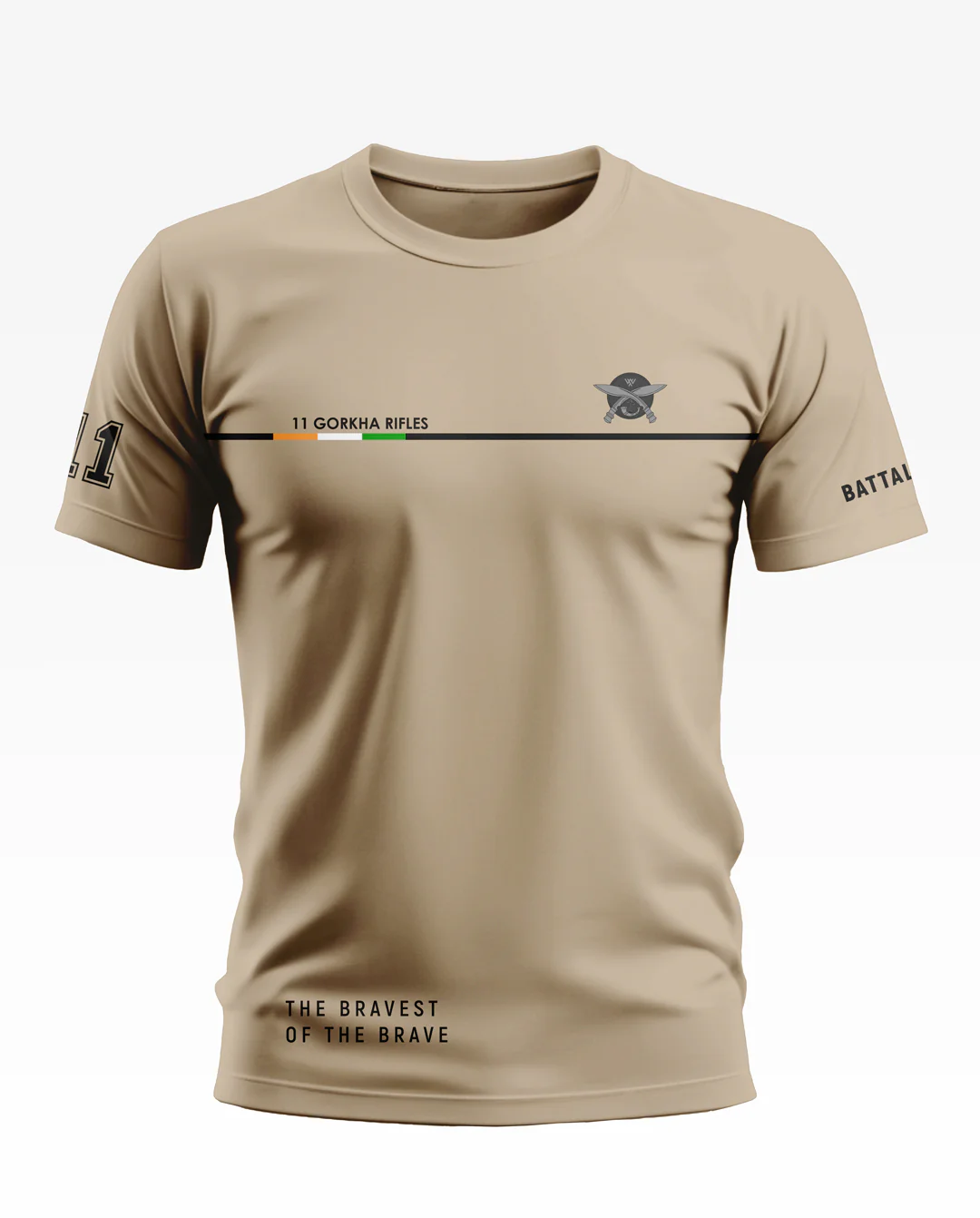 11th Gorkha Riflis Soft Cotton T-shirt - Image 6