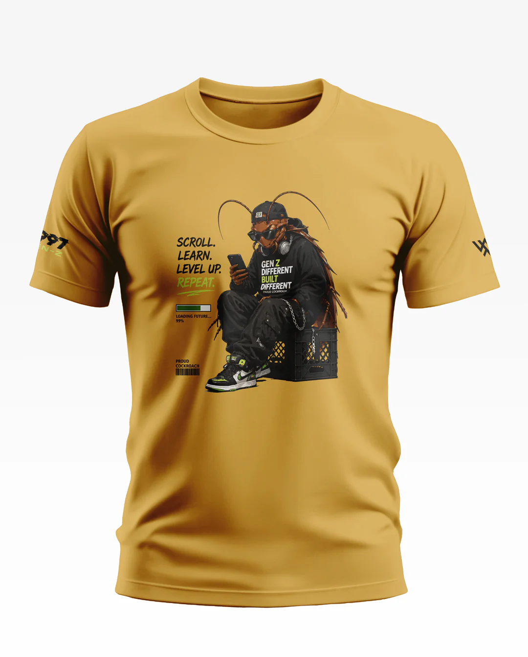 1997 Level Up GenZ Cotton T-shirt - Image 4