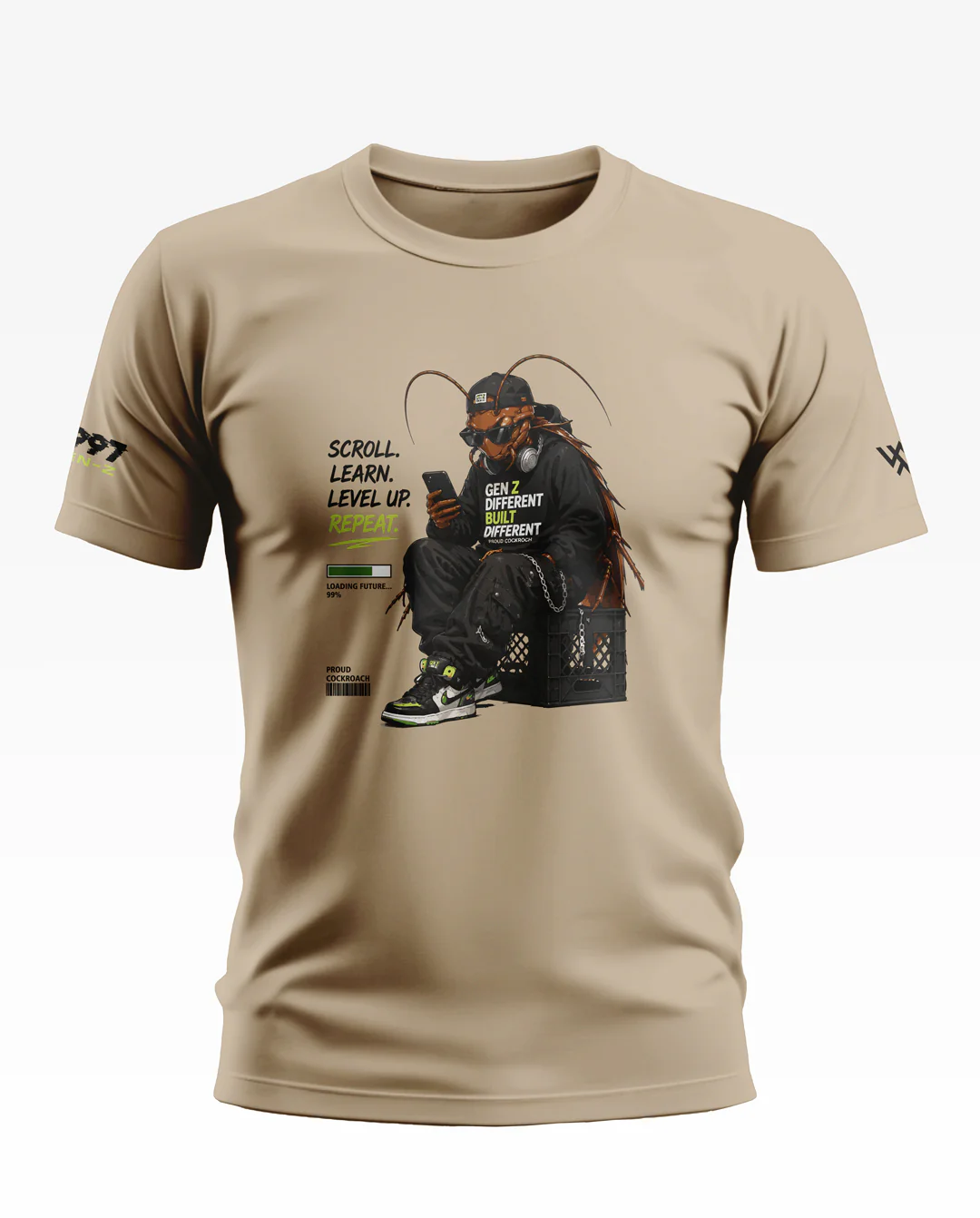 1997 Level Up GenZ Cotton T-shirt - Image 6