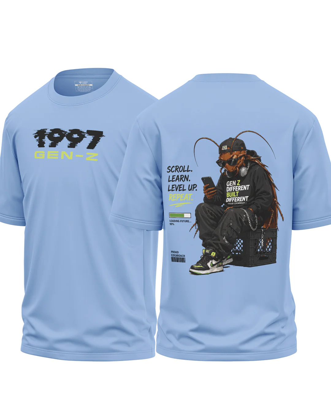 1997 Level Up GenZ Oversized T-Shirt - Image 5