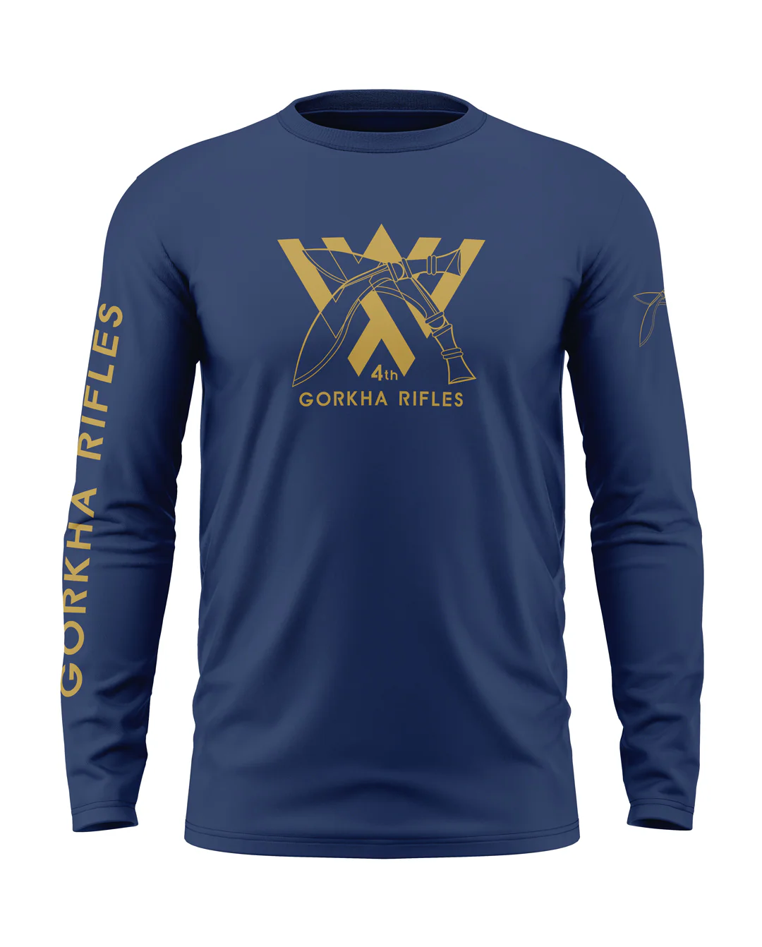 4th Gorkha Rifles Cotton Full Sleeve T-shirt - Image 2