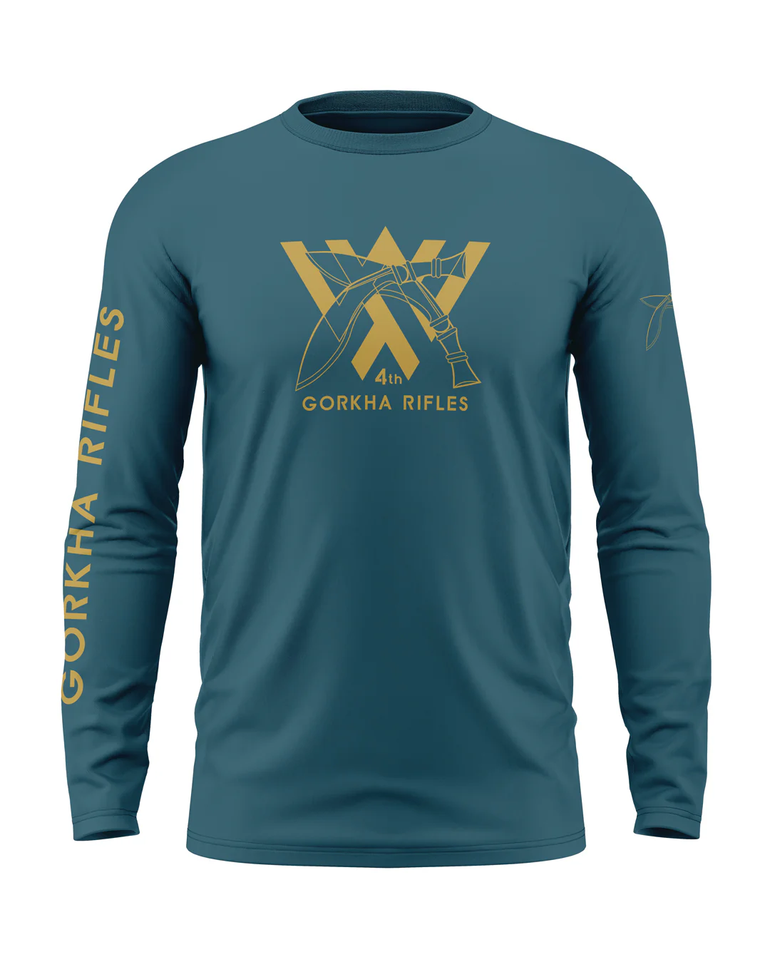 4th Gorkha Rifles Cotton Full Sleeve T-shirt - Image 3