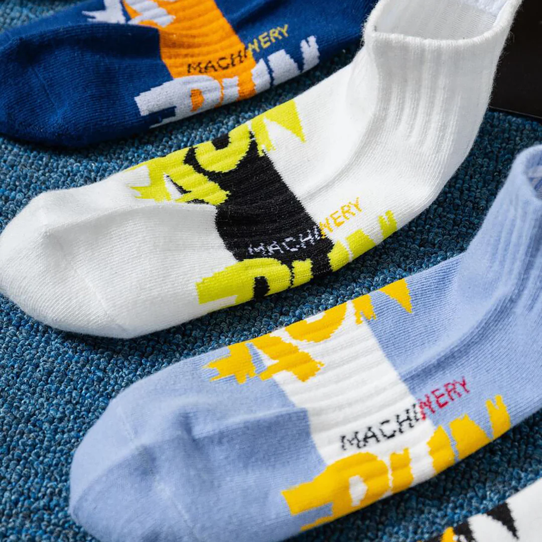5 Pairs Ankle Athletic Socks Combo - Image 5
