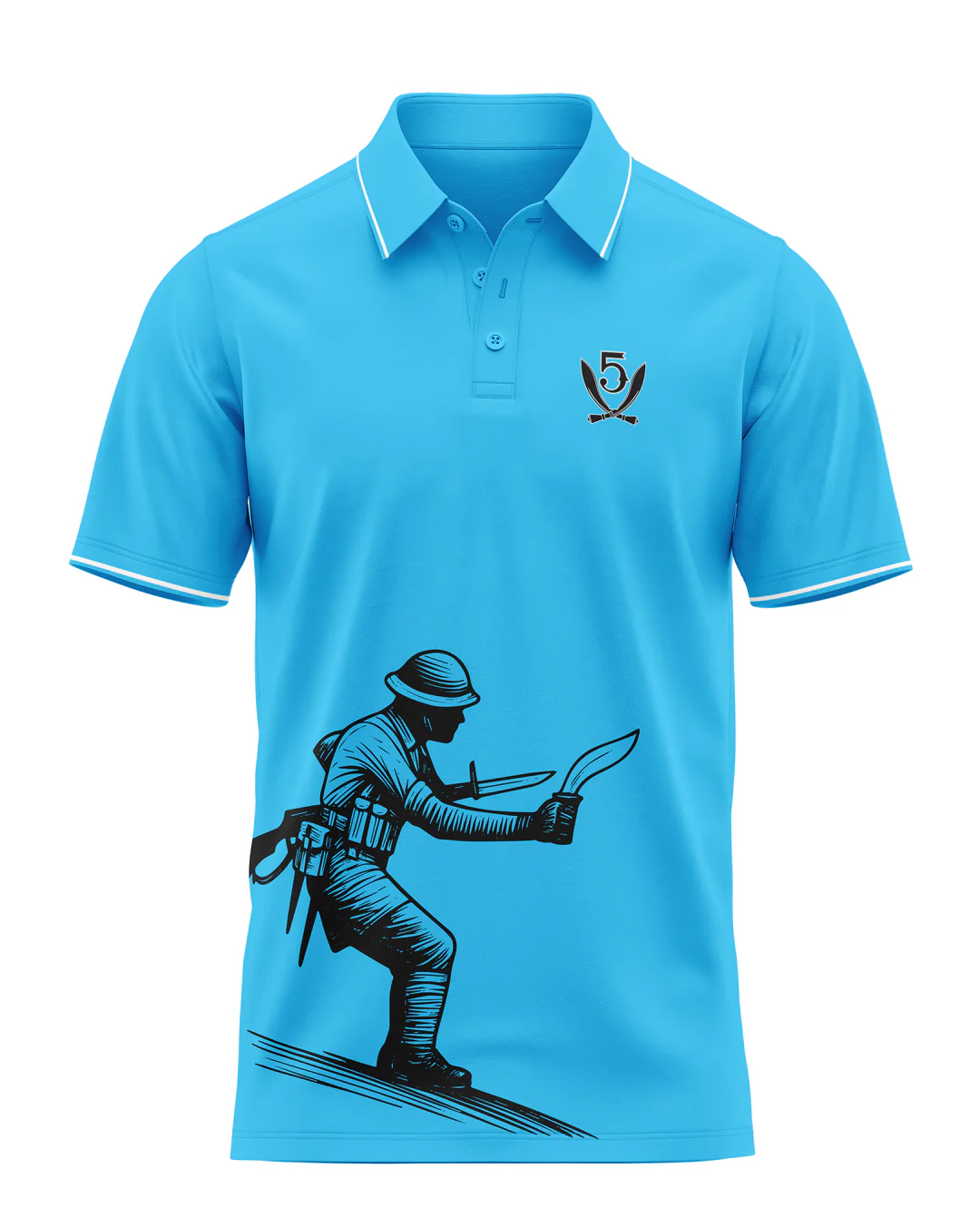 5th Gorkha Prime Polo T-Shirt - Image 4