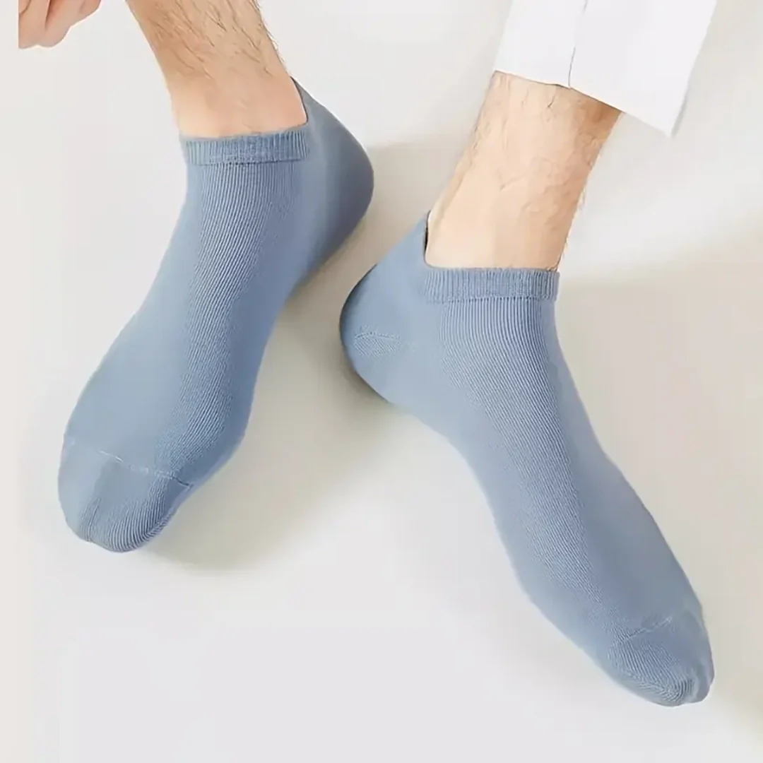 7-Pair Breathable Invisible Short Socks Combo - Image 4