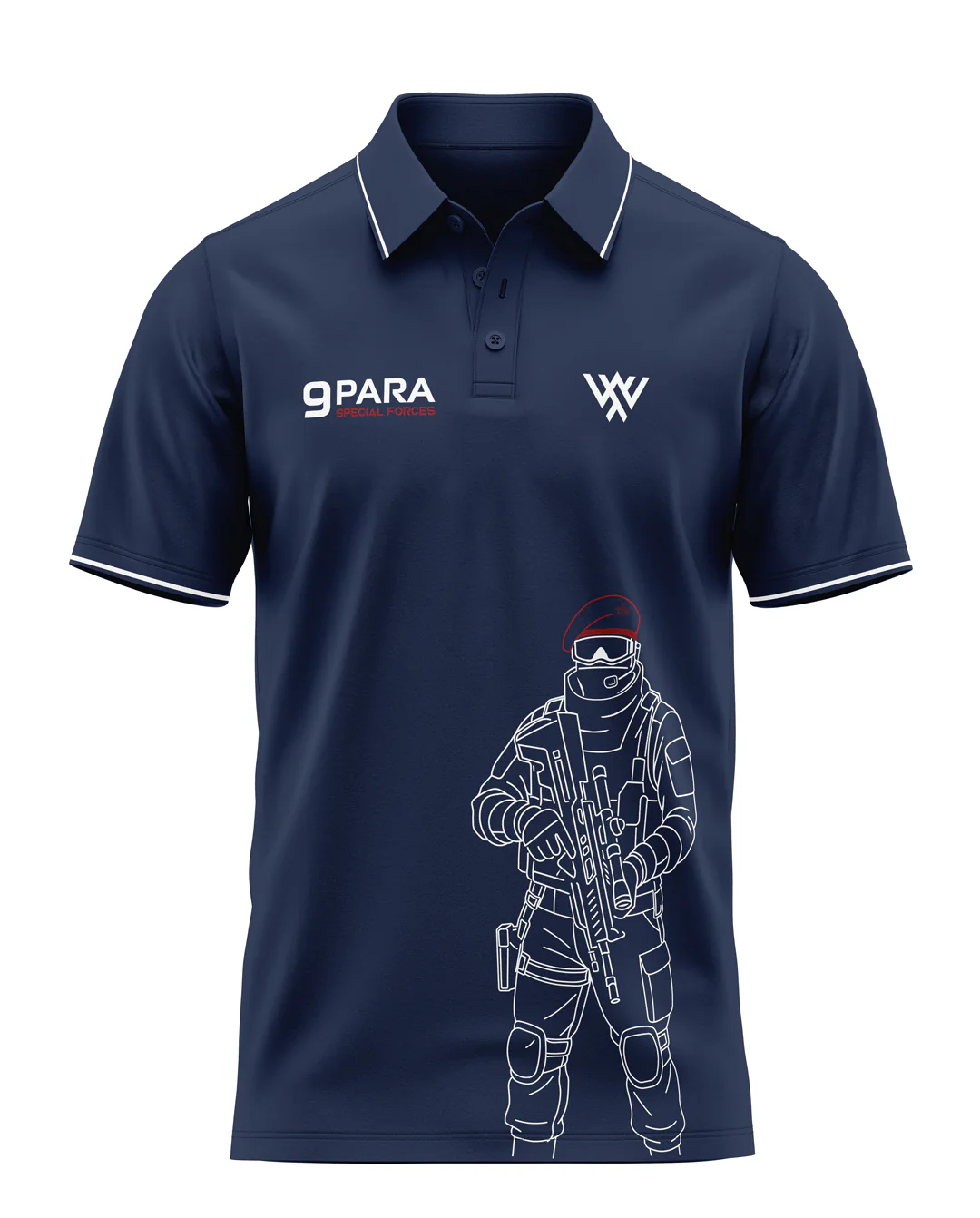 9 Para SF Prime Polo T-Shirt - Image 3