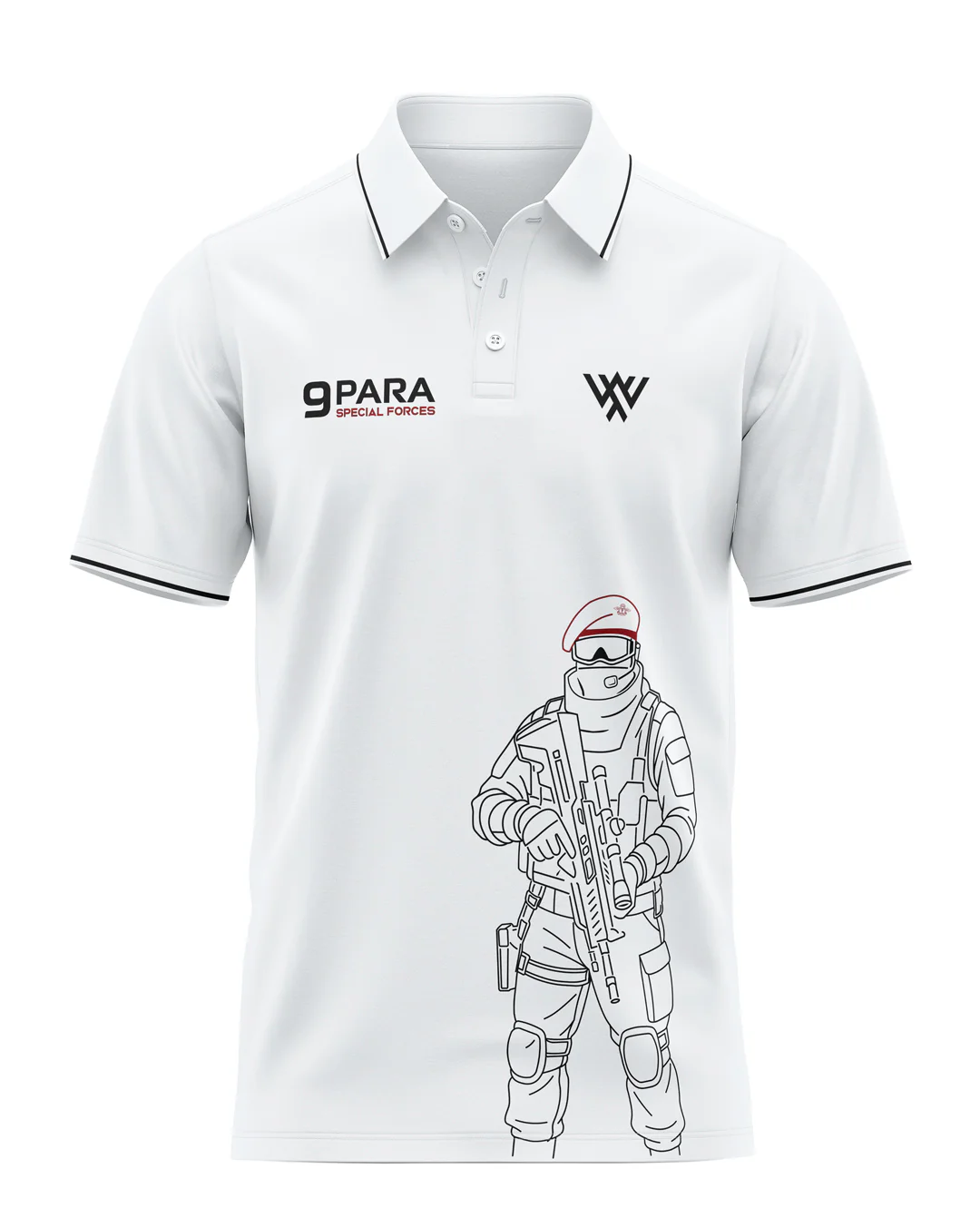 9 Para SF Prime Polo T-Shirt - Image 4