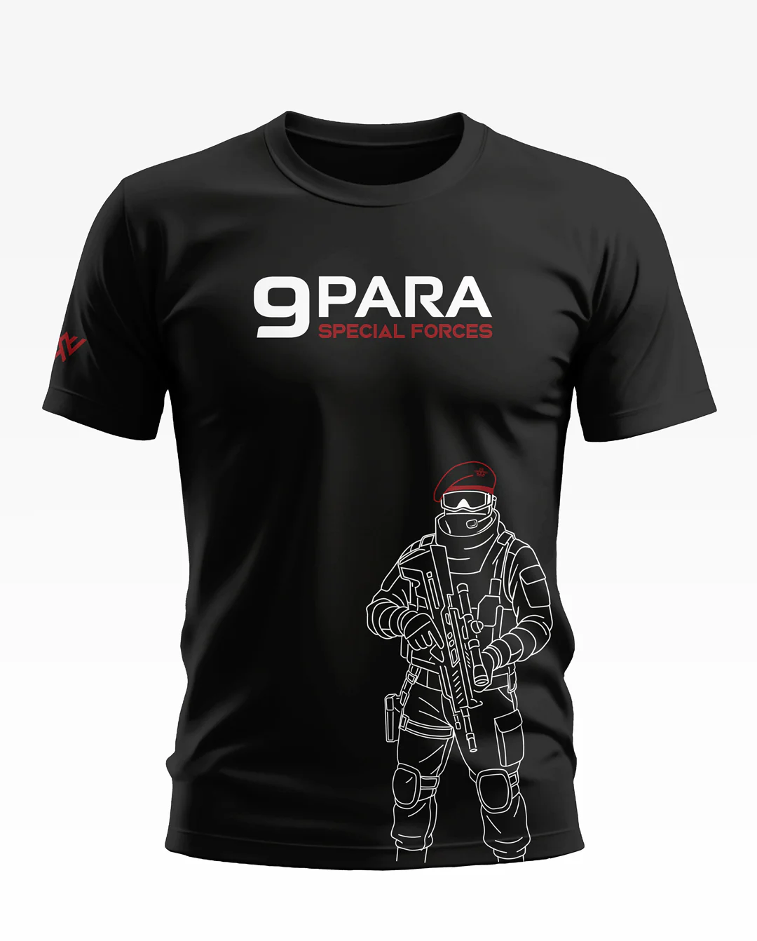 9 Para Special Forces Soft Cotton T-shirt - Image 2
