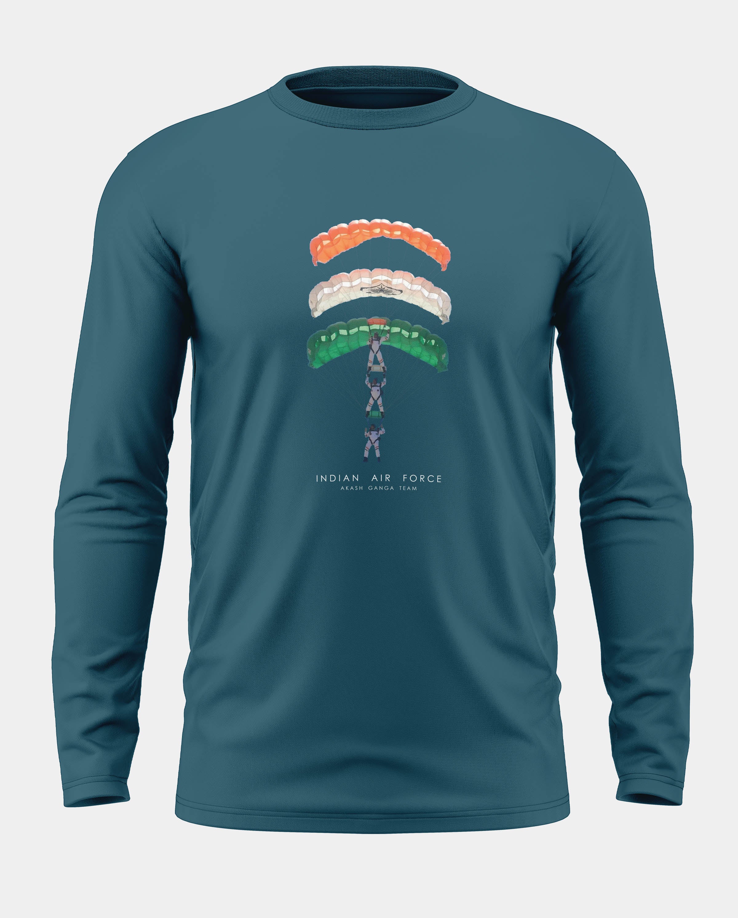 Akash Ganga Team Cotton Full Sleeve T-shirt - Image 3