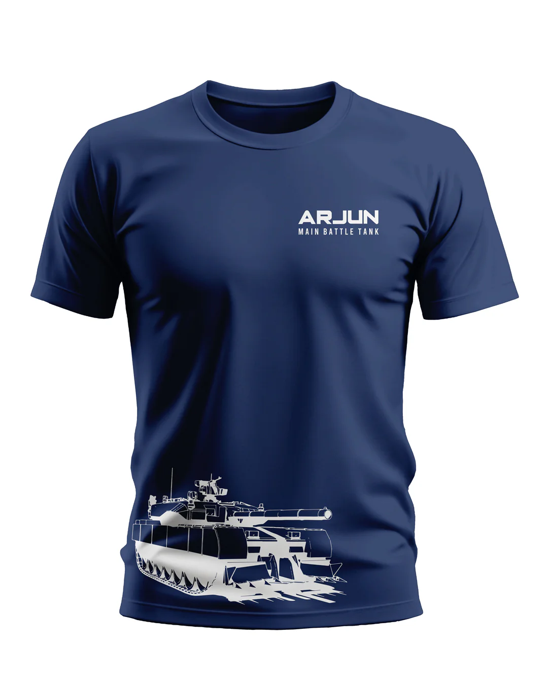 Arjun Battle Tank Soft Cotton T-shirt - Image 5