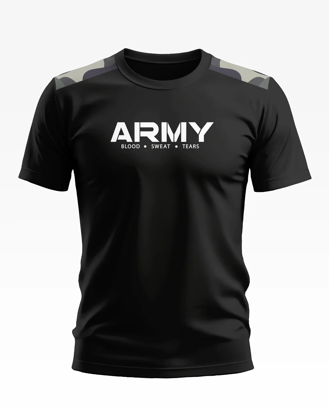 Army Blood Sweat Tears Soft Cotton T-shirt - Image 2