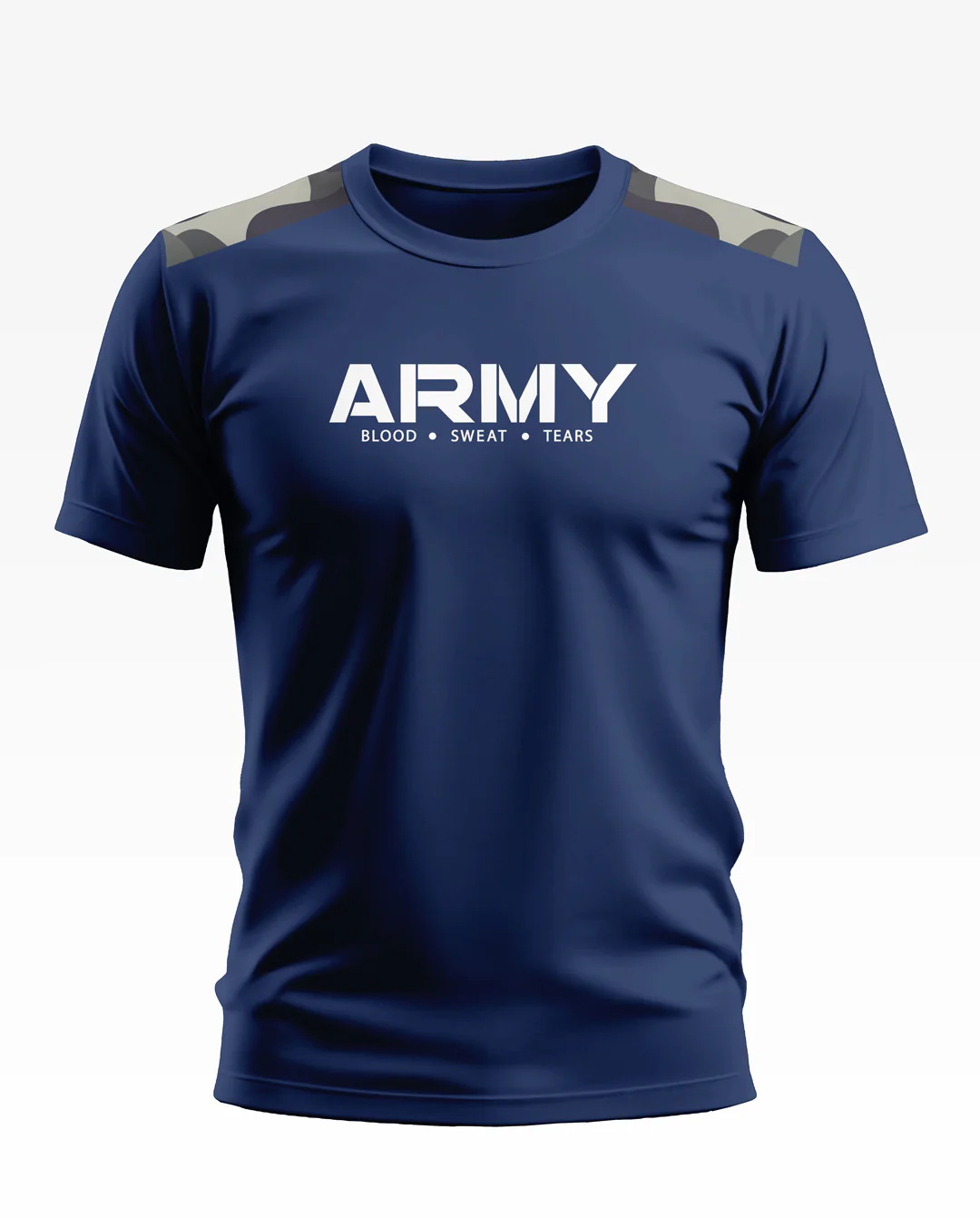 Army Blood Sweat Tears Soft Cotton T-shirt - Image 4