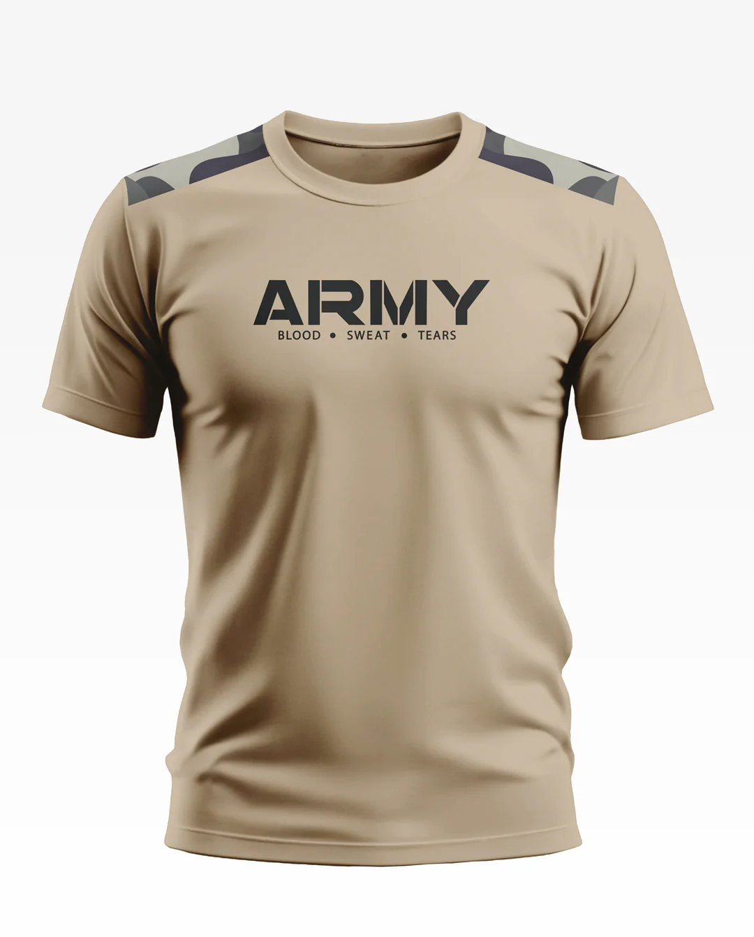 Army Blood Sweat Tears Soft Cotton T-shirt - Image 6