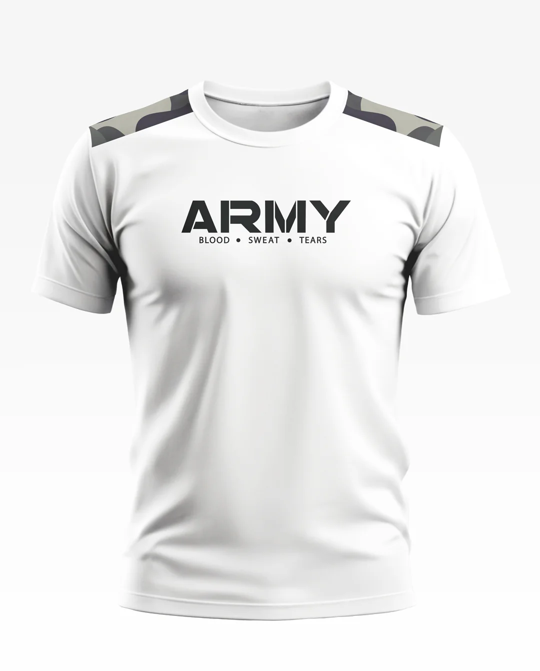Army Blood Sweat Tears Soft Cotton T-shirt - Image 7