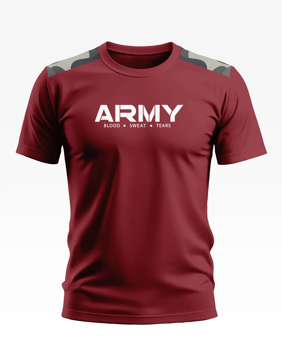 Army Blood Sweat Tears Soft Cotton T-shirt - Image 8