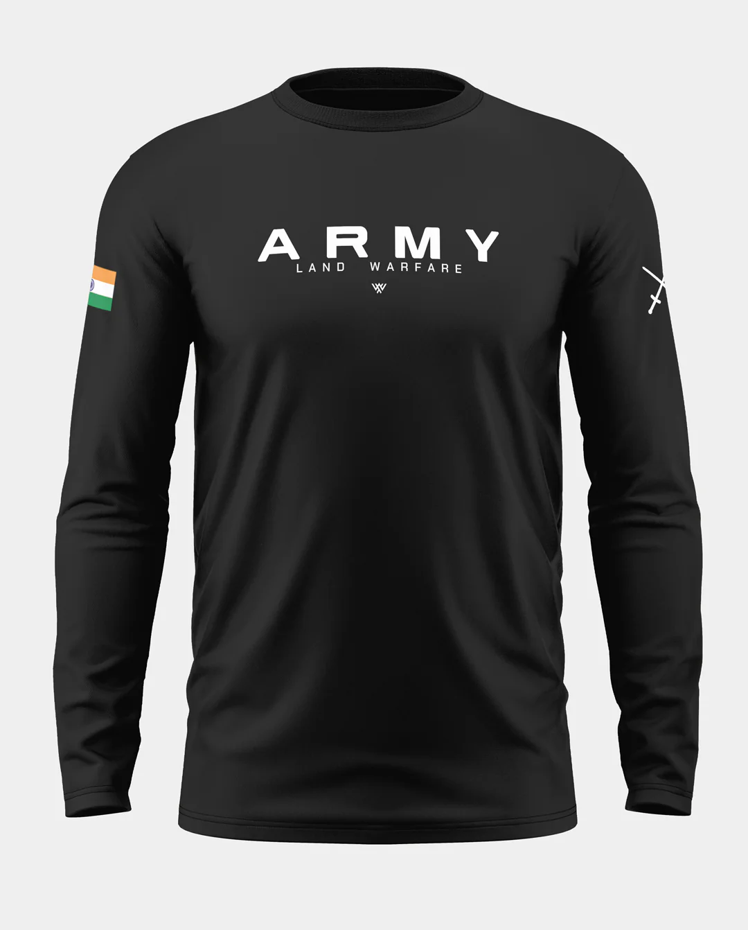 Army Land Warfare Cotton Full Sleeve T-shirt - Image 2