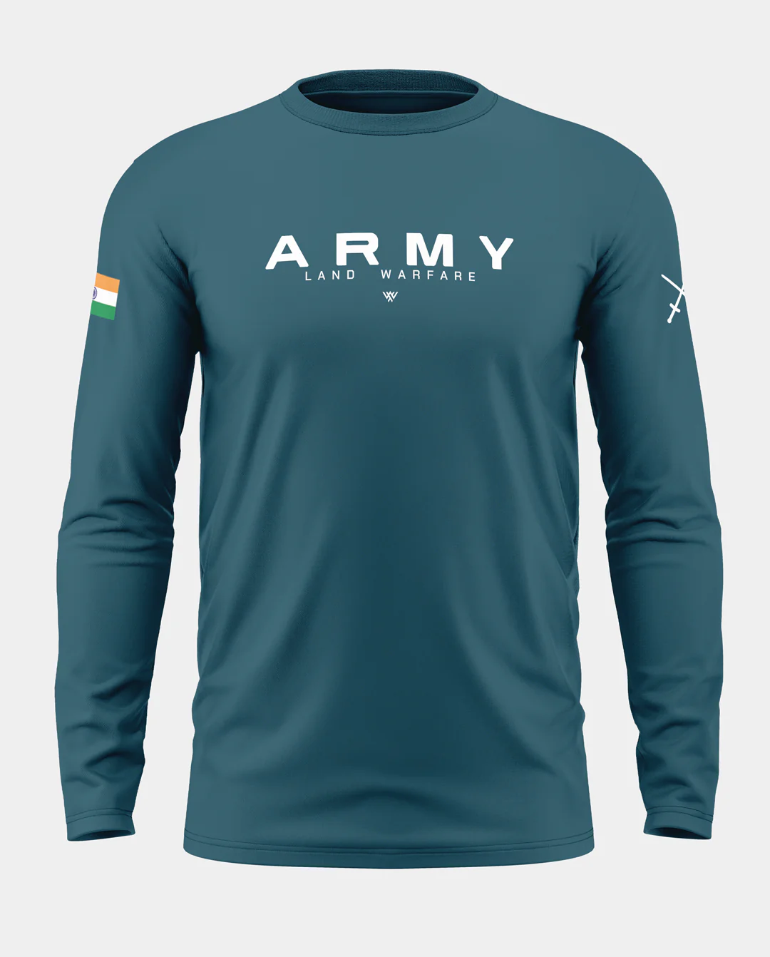 Army Land Warfare Cotton Full Sleeve T-shirt - Image 3