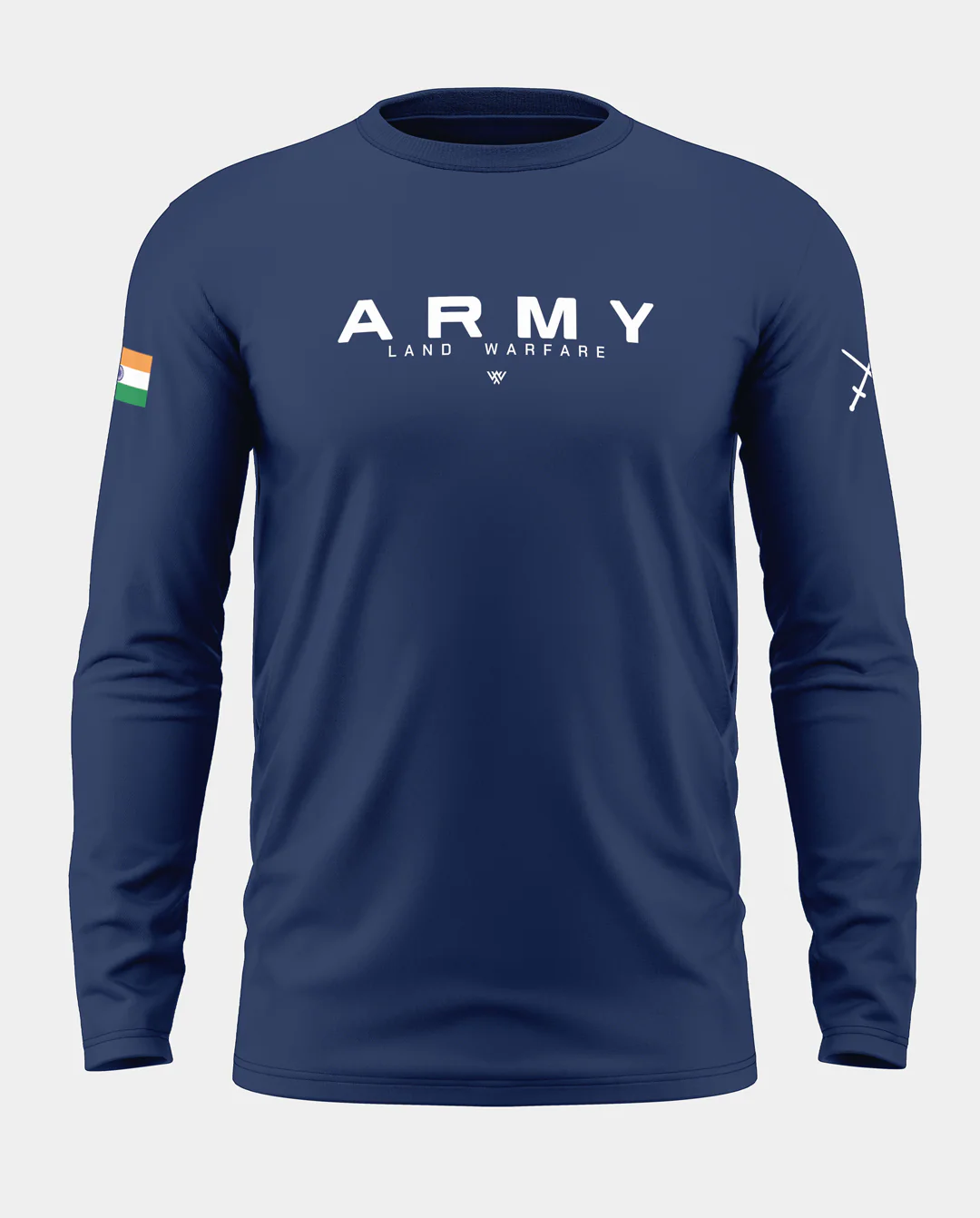 Army Land Warfare Cotton Full Sleeve T-shirt - Image 4