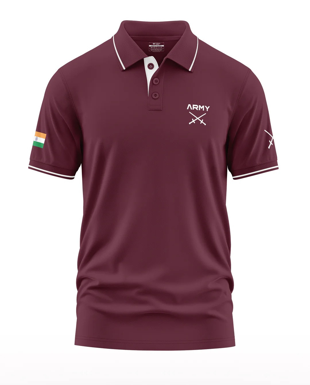 Army Polo Collar T-Shirt - Image 5