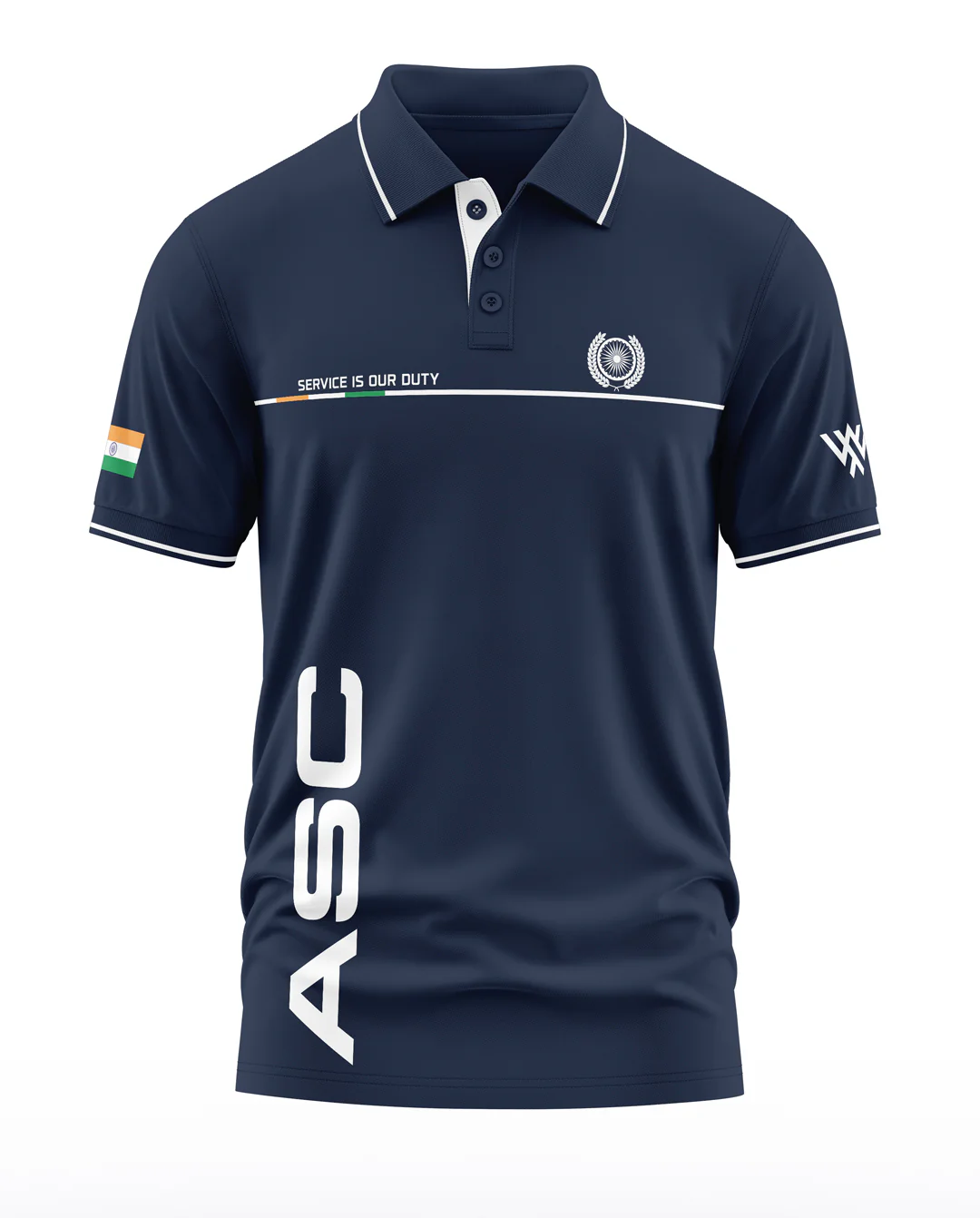 Army Service Corps Polo Collar T-Shirt