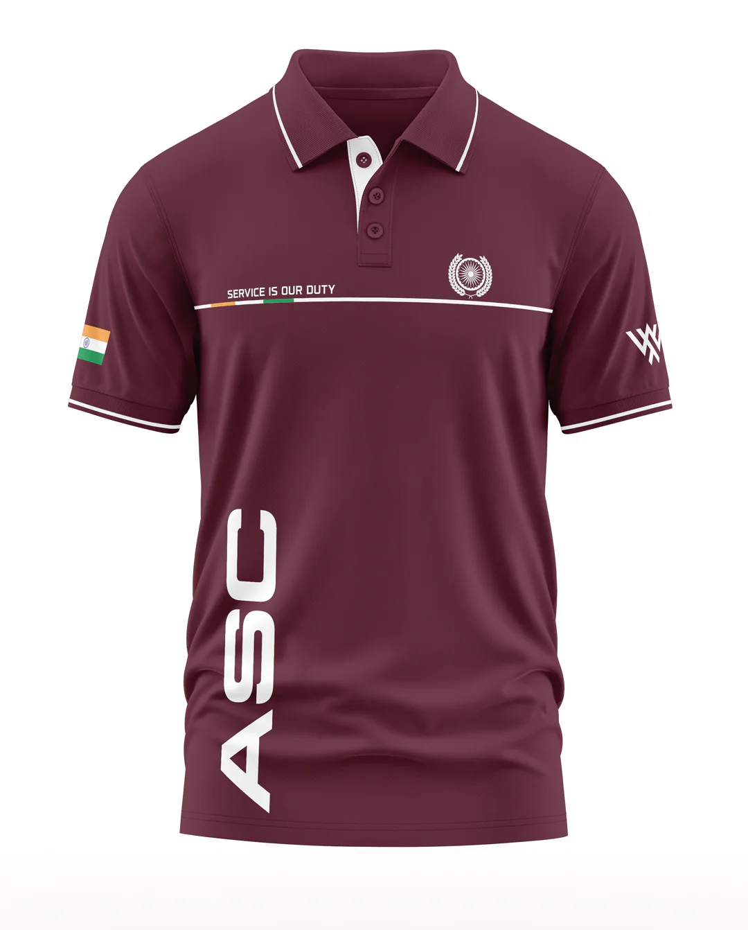 Army Service Corps Polo Collar T-Shirt - Image 5
