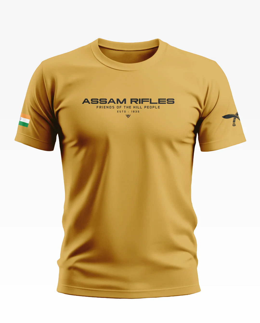 Assam Rifles 1835 Soft Cotton T-shirt - Image 5