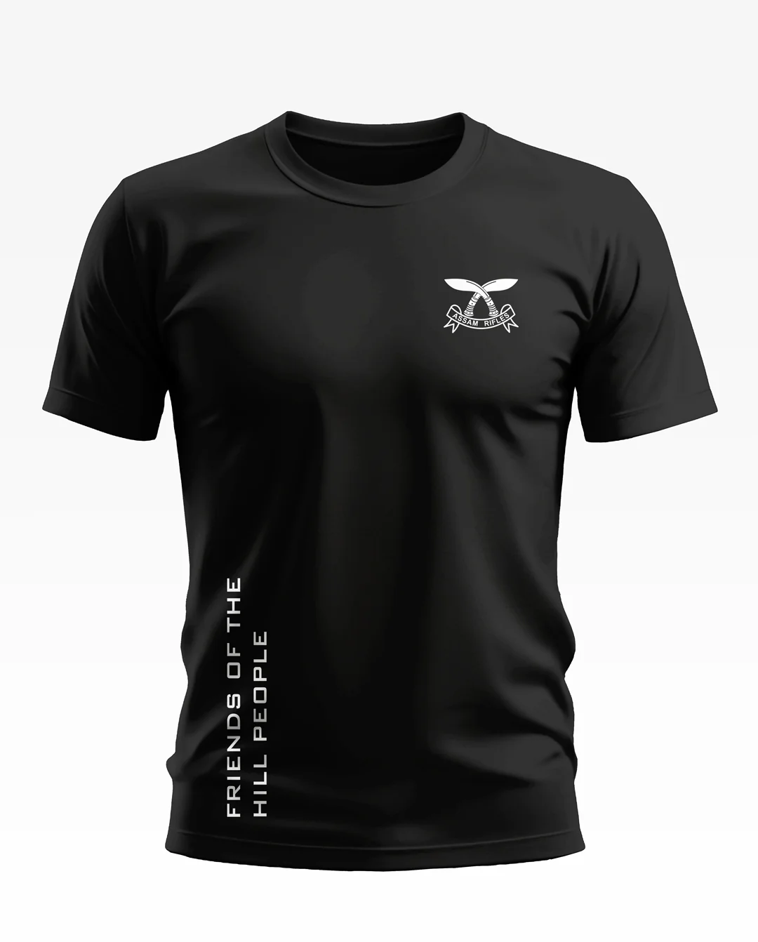 Assam Rifles Friends Of The Hill Soft Cotton T-shirt