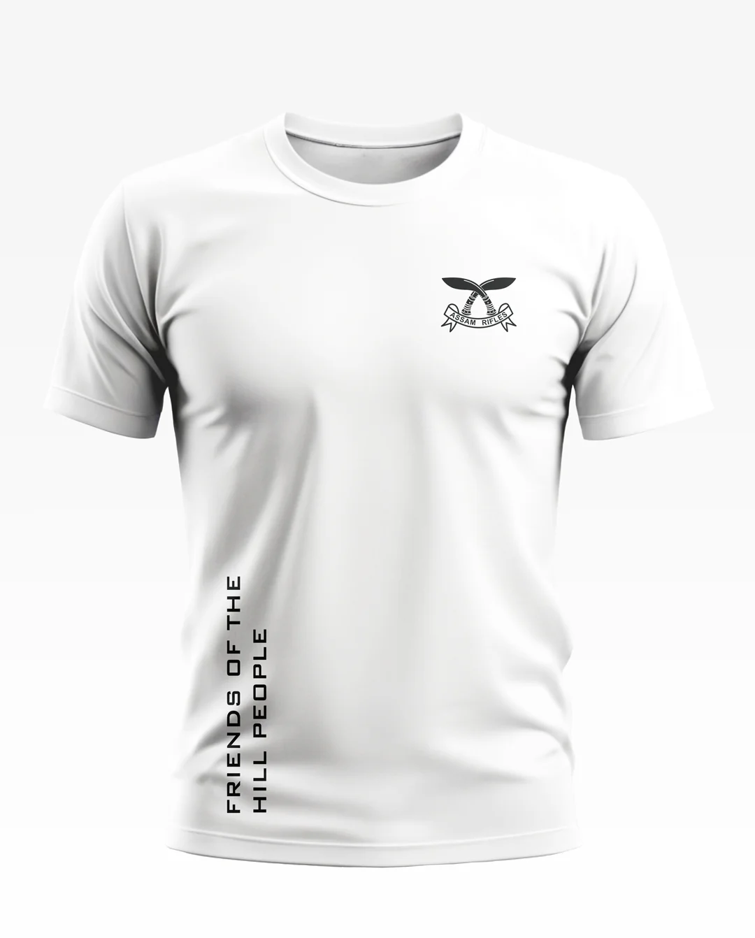 Assam Rifles Friends Of The Hill Soft Cotton T-shirt - Image 7