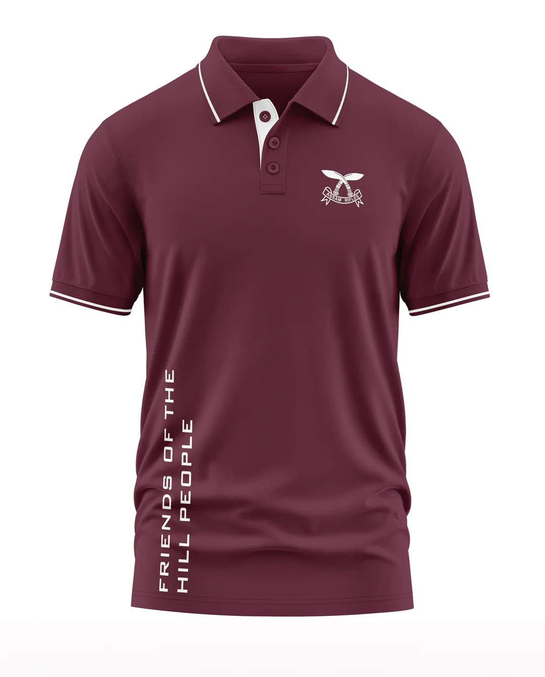 Assam Rifles Polo Collar T-Shirt - Image 5
