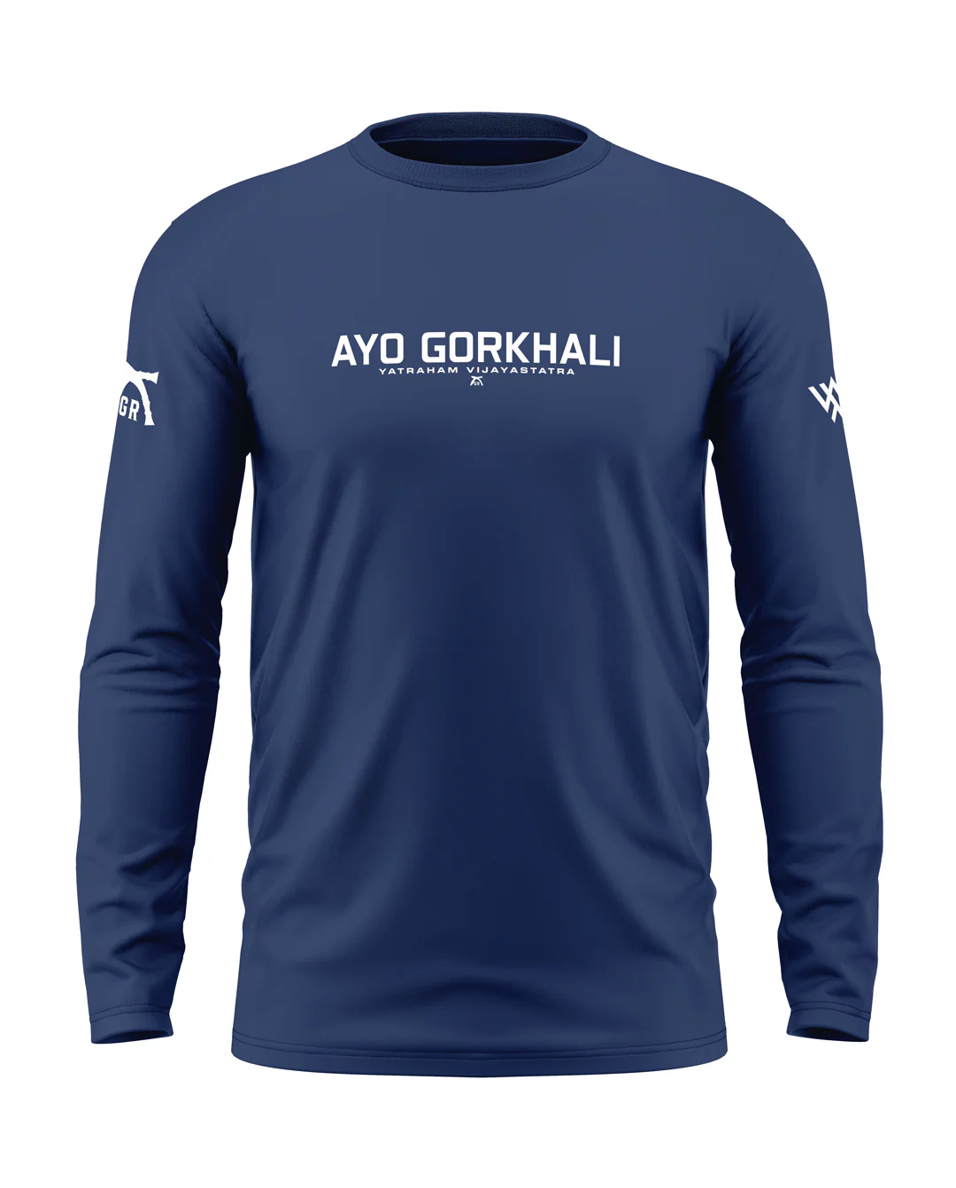 Ayo Gorkhali Cotton Full Sleeve T-shirt - Image 4