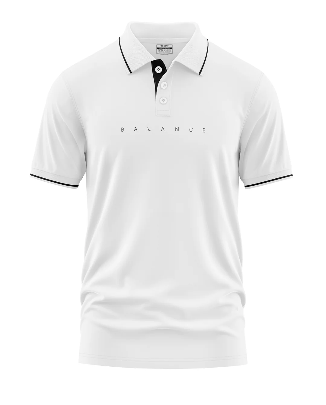 Balance Polo Collar T-Shirt - Image 4