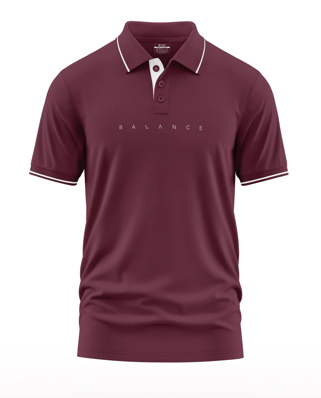Balance Polo Collar T-Shirt - Image 5