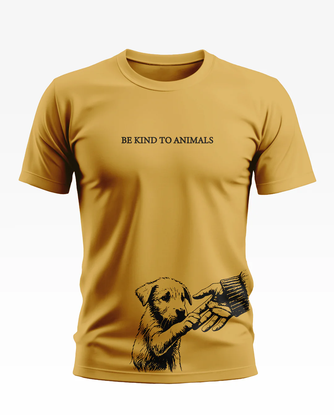 Be Kind To Animals Soft Cotton T-shirt - Image 6