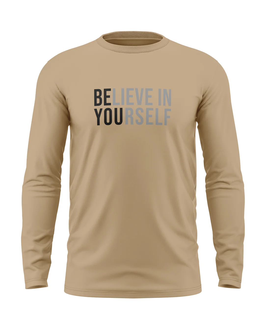 Believe in Yourself Cotton Full Sleeve T-shirt - Image 6