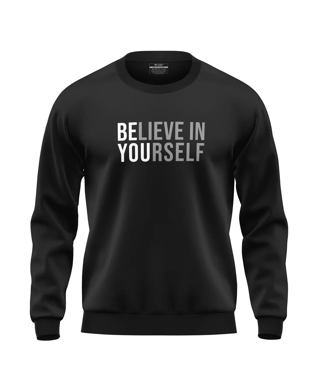 Belive in Yourself Soft Cotton Sweatshirt - Image 2
