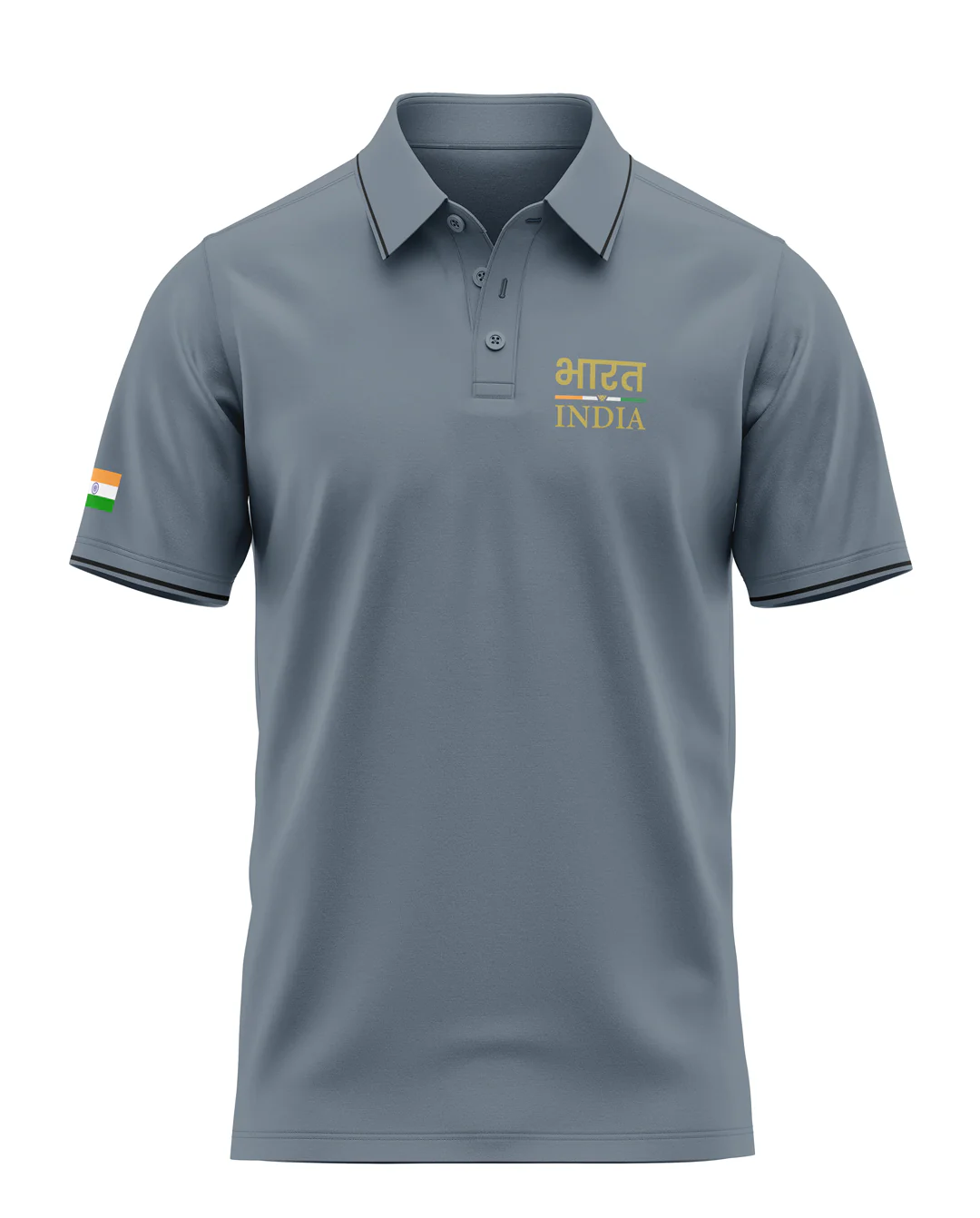 Bharat India Prime Polo T-Shirt - Image 2
