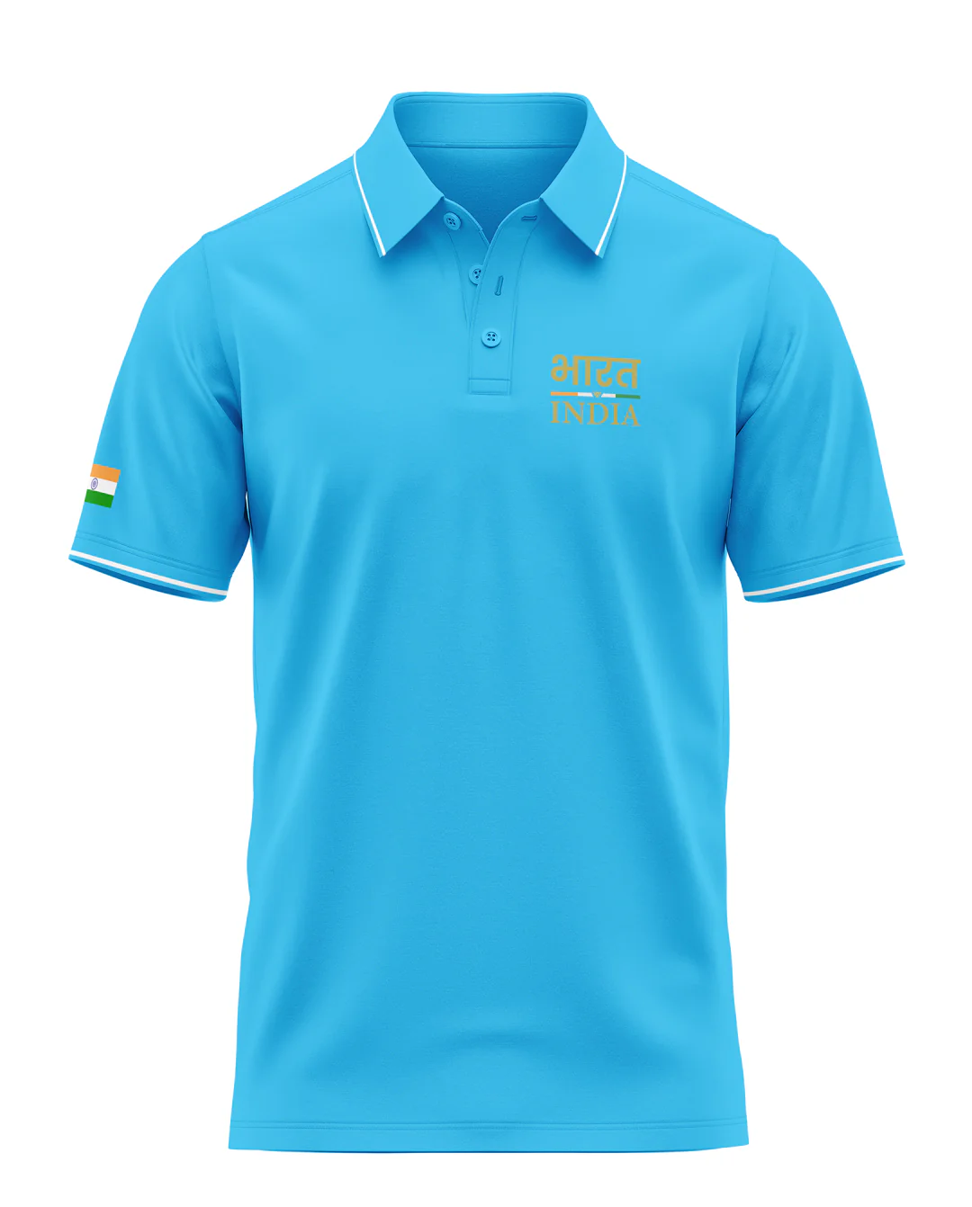 Bharat India Prime Polo T-Shirt - Image 4